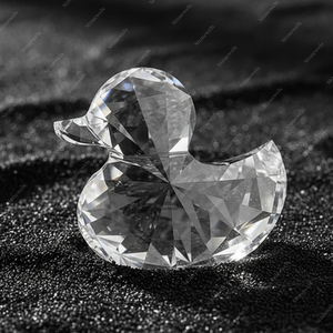 เพชรเลี้ยงในห้องปฏิบัติการ IGI GIA Certified 3 กะรัต ขายส่ง แบบ HPHT CVD สังเคราะห์ คุณภาพ D VVS รูปทรงเป็ด - Product Image 3