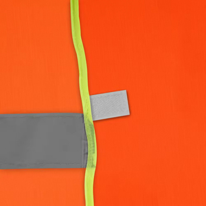 Chaleco de Seguridad de Alta Visibilidad Personalizado |   Ropa de Trabajo Reflectante y Transpirable para Seguridad Vial Nocturna |   Chaleco de Seguridad de Alta Visibilidad - Product Image 4
