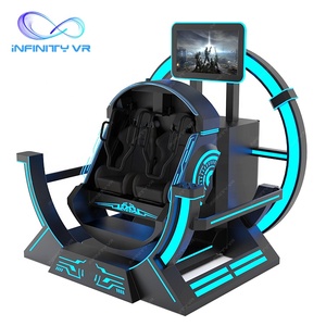 720 thực tế ảo Kính 360 độ 4k VR gia đình ghế bay VR thu hút 9D Máy trò chơi roller coaster VR 360 giả lập - Product Image 6