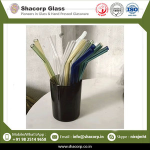 Luxury Borosilicate Glass Straw Set with <b>Smooth</b> Finish Cleaning <b>Brushes</b> and Reusable Eco Friendly Design - Product Image 6