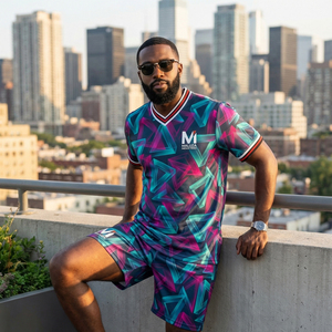 Ensemble de maillots de football personnalisés 2026 – Tenue de football professionnelle sublimée, respirante, séchage rapide, pour entraînement d'équipe, sans minimum de commande - Product Image 6