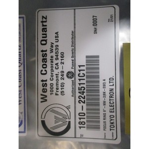 Anillo de Fijación TEL ES1810-224511C11 de 8" -NW-2 (8K-ESC) - Equipo y Piezas de Semiconductores de Confianza de Trusted Global Legacy - Product Image 4