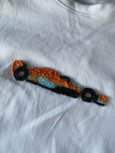Top élégant brodé à la main avec de magnifiques broderies décoratives pour femmes, tendance mode - Product Image 2
