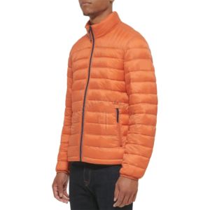 Down Coat Puffer <b>Jacket</b> Classic Casual Warm Hooded Puffer <b>Jacket</b> with Stand Collar Front Logo <b>Men</b> High Quality Puffer <b>Jacket</b> - Product Image 3