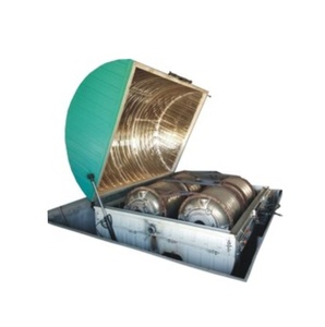 Máquina de moldeo rotacional de plástico de molde rotatorio Vertical resistente de calidad duradera - Product Image 1