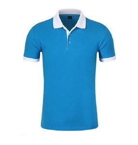 เสื้อโปโลชาย 100% ผ้าฝ้าย รับทำโลโก้ OEM ไซส์ใหญ่ เสื้อโปโลชาย สีพื้น แขนสั้น สำหรับฤดูร้อน - Product Image 1