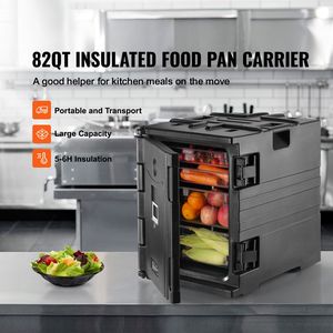 Contenitore Termico per Alimenti a Caricamento Frontale da 82 Qt in LLDPE con Doppia Chiusura a Fibbia per Catering - Product Image 2