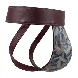 Protège-entrejambe MMA antidérapant en cuir recyclé avec logo personnalisé, très vendu, pour l'entraînement professionnel aux arts martiaux - Product Image 4