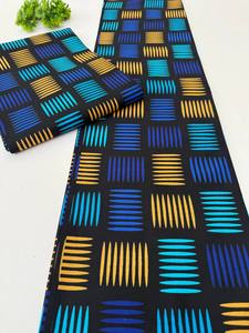 Premium Nigerian African Wax Print 100% Cotton Textile Vibrant Design for Fashion Clothing South Africa - Product Image 4