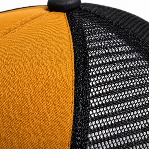 <b>Plain</b> 5-Panel Trucker Hat Adjustable Mesh <b>Baseball</b> <b>Cap</b> Unisex Casual Streetwear Everyday Fashion 3D Embroidery - Product Image 5
