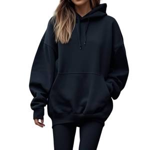 Sudaderas de Algodón para Mujer, Tallas Grandes, Cómodas, Corte Holgado, Suaves, Transpirables, Ropa Casual, Proveedor Mayorista - Product Image 1