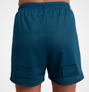 Popular Men's <b>Elastic</b> Waist Solid Color Polyester Mesh Jogger Shorts Custom Summer Breathable Athletic Running Fitness Shorts - Product Image 4