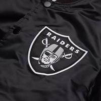 Veste universitaire Raiders unisexe, qualité supérieure, style streetwear, couleur personnalisée, bomber en satin, logo brodé, patch frontal