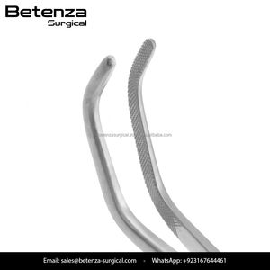 Satinsky DeBakey Atraumatic Tangential <b>Clamp</b> 9 Inch Reusable Stainless Steel Micro Vascular Hemostatic <b>Clamp</b> for Cardiovascula - Product Image 3