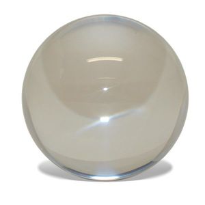 Palla da Giocoleria in Acrilico Trasparente per Giocoleria di Contatto, Palla Singola Grande per Trucchi, Altri Prodotti Artigianali in Cristallo - Product Image 1