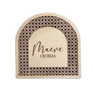 Signes en bois personnalisés avec finition de haute qualité-Parfait pour la maison, le bureau, les décorations de salon et les plaques cadeaux - Product Image 1