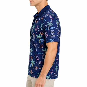 CLOTHING WORLD INDUSTRY Camiseta de Manga Corta de Punto con Estampado Digital Premium para Hombre y Mujer, Transpirable, Informal de Verano, 100% Algodón - Product Image 3