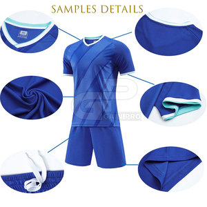 Ensemble de tenue de football pour hommes léger et respirant, maillot et short parfaits pour les entraînements et les matchs, coupe confortable, matière durable - Product Image 2