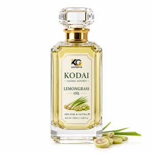 Aceite Esencial de Limoncillo de Tamil Nadu 100% Puro y Natural de Primera Calidad, Destilado al Vapor, para Aromaterapia y Cuidado Facial, Kodai Global Export - Product Image 1