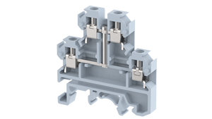 Bloque de Terminales Cerámico KU2D4S (Cortocircuito Interno) - Conexión por Tornillo, Contacto de Cobre, Uso Industrial - Product Image 1