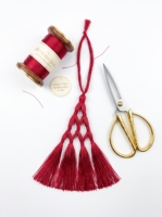 Attache-rideau décorative de luxe multicouche à pompons, 100 % polyester, 5 pouces, pour rideaux, vêtements, textile de maison, décoration intérieure
