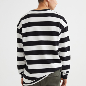 Sudadera de Manga Larga para Hombre, Personalizada, 100% Algodón, Elástica, Ligera, Transpirable, Lisa y con Estampado, Suministro de Tela ODM - Product Image 4