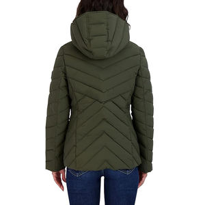 Chaqueta Acolchada para Mujer en Oferta, Chaqueta Acolchada Transpirable para Mujer, Chaqueta Acolchada de Color Sólido para Mujer - Product Image 4