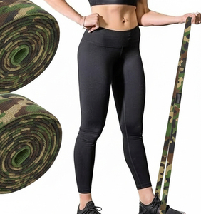 Bandas Elásticas de Resistencia Largas de Camuflaje para Entrenamiento, Bandas de Cadera y Muslos para Sentadillas - Product Image 5