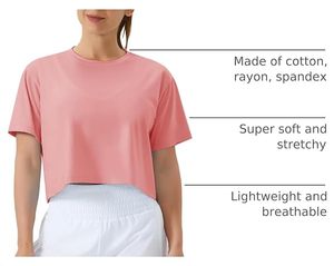 Camiseta Deportiva de Manga Corta para Mujer, Marca Daizha, Color Rosa, Cuello Redondo, Tejido Jersey Transpirable - Product Image 6