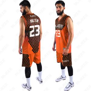 OEM Custom Breathable Uniform Unisex Adult Basketball Jersey Sport <b>Set</b> Plus Size for Unisex Bsci Summer basketball uniform - Product Image 1