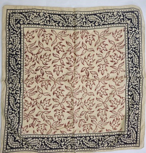 ผ้าพันคอผ้าฝ้ายพิมพ์ลายดอกไม้หลากสีสัน ขนาด 53x53 ซม. ทำมือ ขายส่ง สำหรับผู้หญิง ใช้ได้ในฤดูใบไม้ผลิ/ฤดูร้อน เหมาะเป็นของขวัญสำหรับผู้หญิง - Product Image 4
