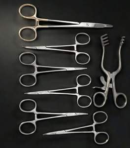 Ensemble d'instruments chirurgicaux vétérinaires manuels de qualité supérieure, 7 pièces, qualité allemande TID 933, certifié ISO13485 Classe I - Product Image 3