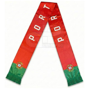 Lightweight Football <b>Scarf</b> Soft Comfortable Fabric Fan Wear For Football Matches Outdoor And Cold Weather - Product Image 3
