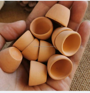 Ventes en gros de mini pots de jardin en terre cuite, jardinières en céramique sculptées à la main, pots classiques pour plantes et fleurs, jardinières pour la maison - Product Image 3