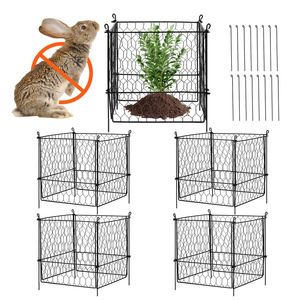 Confezione da 4 Reti da Giardino 4m x 4m, Rete Metallica per Polli, Protezione per Piante ed Erbe Aromatiche da Esterno, Protezione per Animali e Gabbie - Product Image 1