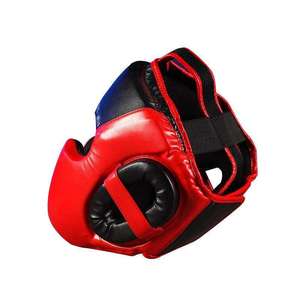 Leather Training Headgear for Boxing and Martial Arts-<b>Dummy</b> Type Protective Secure Fit & Long-Lasting Construction - Product Image 3