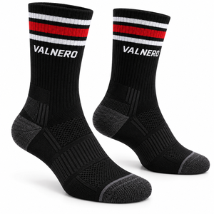 Chaussettes athlétiques mi-mollet personnalisées avec logo du fabricant, haute qualité, anti-odeur, pour hommes et femmes, style décontracté ou professionnel - Product Image 4