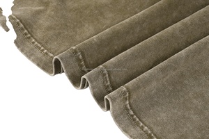 OEM personnalisé T-Shirt homme de haute qualité 100% coton déchiré à la mode style décontracté solide Jersey motif Logo imprimé décontracté - Product Image 6