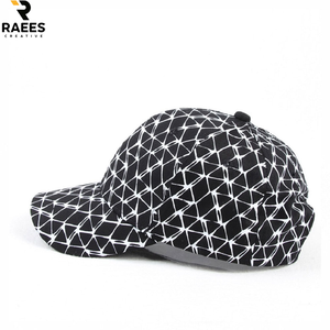 Casquette de golf ajustée en polyester premium à pois, personnalisable avec logo en PVC, pour sports de plein air, vente en gros - Product Image 3