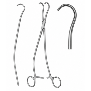 Pinzas para ureter |   Instrumento Quirúrgico Manual de Acero Inoxidable de Primera Calidad, Clase I - Product Image 3