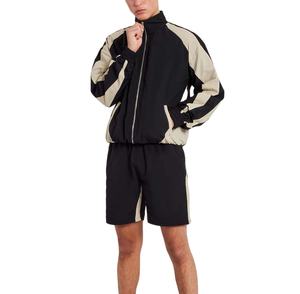Acheter Coupe-Vent Personnalisé Shorts Ensembles pour Hommes Polyester Lourd Vêtements Décontractés Nouveau Design Hiver Coupe-Vent Costumes Courts 2026 - Product Image 1