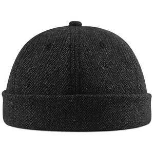 Gorro Docker Personalizable con Diseño Espigado, Borde Enrollado, Gorro Corto, Gorro de Invierno Premium, Logotipo Personalizado, Precio de Fábrica, Venta al Por Mayor - Product Image 5