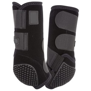 Bottes de cheval professionnelles sur mesure en cuir de coton de luxe, légères et durables, avec logo personnalisé, protection des sabots contre les chocs élevés - Product Image 5