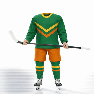 Conjunto de Uniforme de Hockey sobre Hielo Personalizado, Uniforme de Entrenamiento Profesional para Equipos, Talla Personalizada, Ropa Deportiva Transpirable - Product Image 6