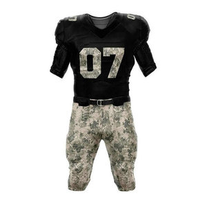American Football Uniform Durable Fabric Training Wear Easy Fit For Match Play American Football Uniform - Product Image 1