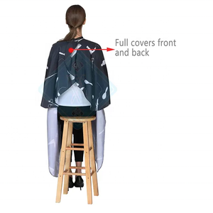 Capa de Barbero Impermeable de Alta Calidad con Color Personalizado para Salón de Peluquería, Delantal de Peluquería Personalizado - Product Image 6