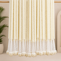 Neu eingetroffen: Handgefertigte künstliche Jasmin-Stoffgirlanden, indische Hochzeitsdekoration, Wandbehang, Blumen-Mandap-Hintergrunddeko