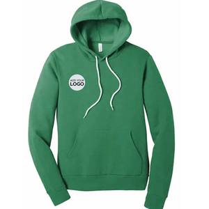 Créez votre marque de sweats à capuche bleu roi vierges en molleton de coton premium avec cordon de serrage à l'ourlet, parfaits pour l'impression et la broderie. - Product Image 4