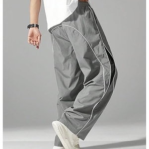 กางเกงวิ่งไนลอนผู้ชายแบบลำลองป้องกันการยับ - Product Image 3