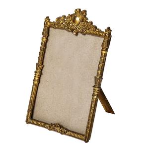 Photo <b>Frame</b> Wealthy Vanity <b>Frame</b> Brass Aluminum Decorative Metal Table Decor <b>Frame</b> Hotel Home Table Decoration <b>Frames</b> Picture - Product Image 1
